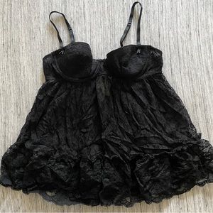 Victorias Secret Sexy little things Black lingerie top Size:  36C